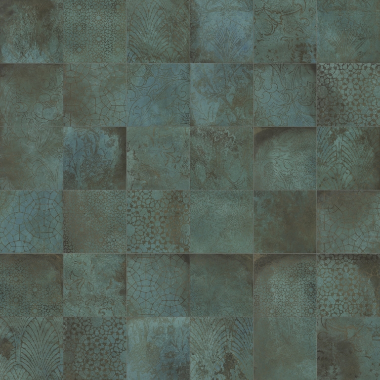 Caesar trace mint deco 30x30 burkolólap